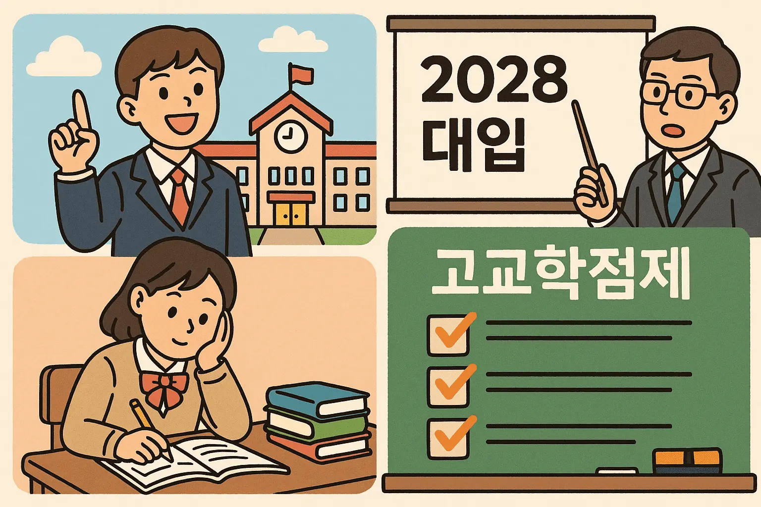 2028학년도 대입제도 개편안: 변화된 입시 시스템 이해하기