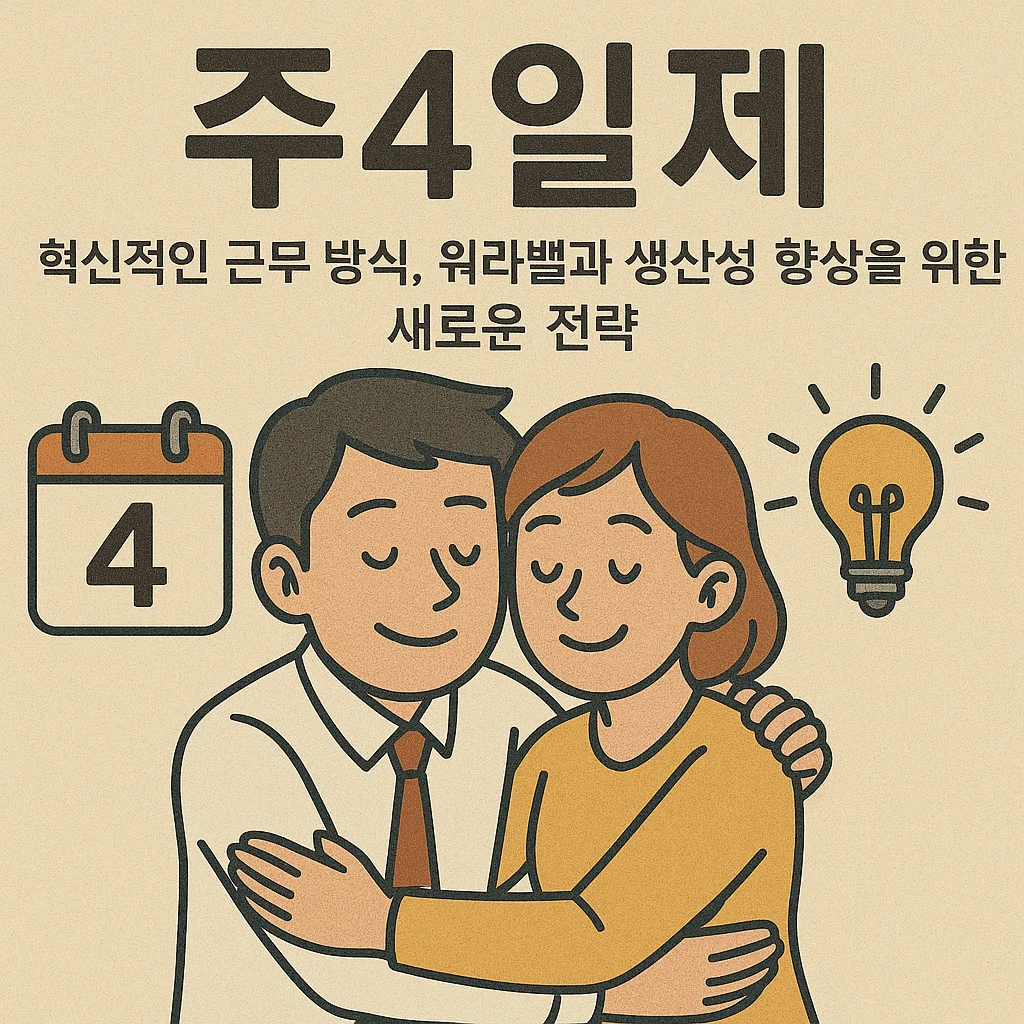 주4일제: 혁신적인 근무 방식, 워라밸과 생산성 향상을 위한 새로운 전략